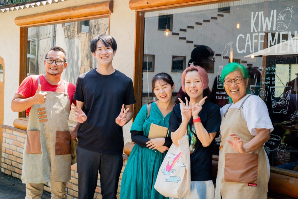 掛川視察 キウイフルーツカントリー